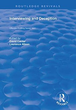 portada Interviewing and Deception (in English)