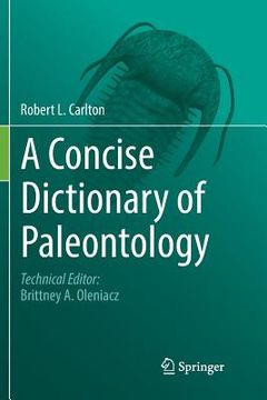 portada A Concise Dictionary of Paleontology (in English)