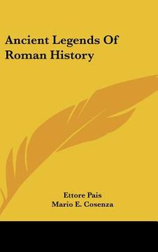 portada ancient legends of roman history (en Inglés)
