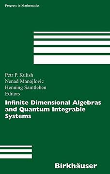 portada Infinite Dimensional Algebras and Quantum Integrable Systems (Progress in Mathematics) (en Inglés)
