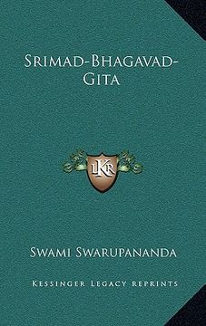 portada srimad-bhagavad-gita (en Inglés)