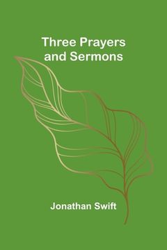 portada Three Prayers and Sermons (in English)