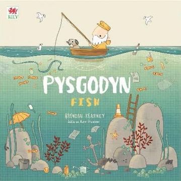 portada Cyfres Anturiaeth Eifion a Sboncyn: Pysgodyn (en Inglés)