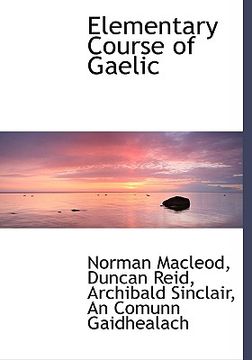 portada elementary course of gaelic (en Inglés)