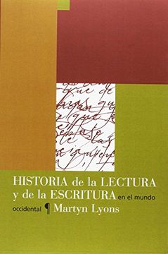 portada Historia de la Lectura y de la Escritura en el Mundo Occidental