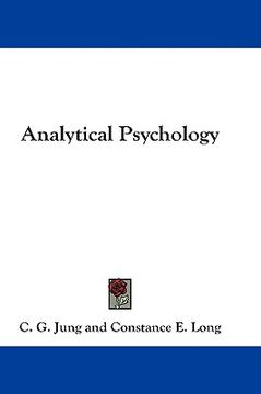 portada analytical psychology (in English)