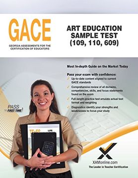 portada Gace art Education Sample Test 109, 110, 609 