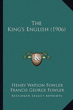 portada the king's english (1906)
