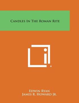 portada Candles in the Roman Rite