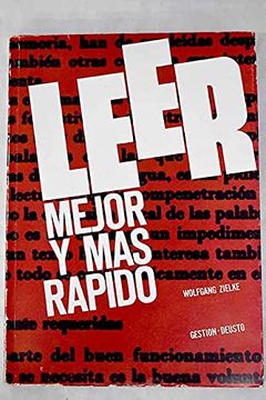 portada Leer Mejor y mas Rapido