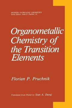 portada Organometallic Chemistry of the Transition Elements (en Inglés)