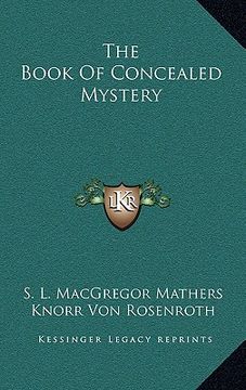 portada the book of concealed mystery