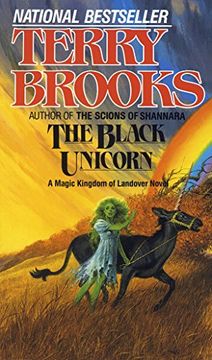 portada The Black Unicorn (The Magic Kingdom of Landover) (en Inglés)