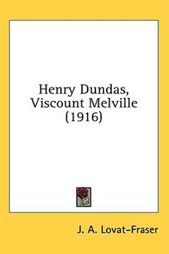 portada henry dundas, viscount melville (1916) (en Inglés)