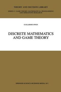 portada Discrete Mathematics and Game Theory (en Inglés)