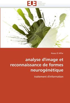 portada Analyse D'Image Et Reconnaissance de Formes Neurogenetique