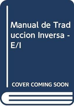 portada Manual de Traduccion Inversa Español Ingles