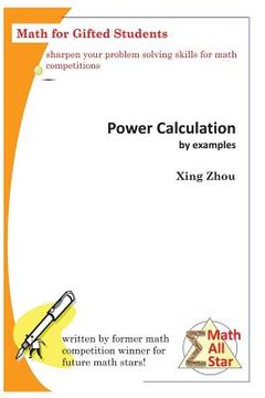 portada Power Calculation by Examples: Math for Gifted Students