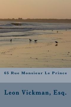 portada 65 Rue Monsieur Le Prince (en Inglés)