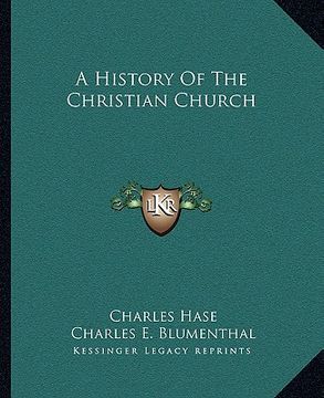 portada a history of the christian church (en Inglés)