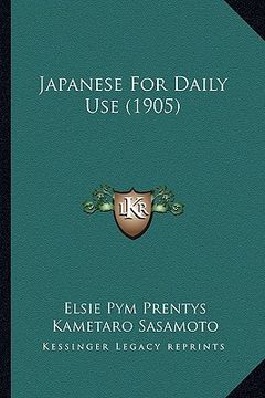 portada japanese for daily use (1905) (in English)