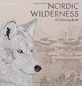 portada Nordic Wilderness: A Coloring Book