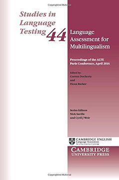 portada Language Assessment for Multilingualism: Proceedings of the Alte Paris Conference, April 2014 (Studies in Language Testing) (en Inglés)