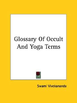 portada glossary of occult and yoga terms (in English)