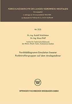 portada Fernfelddiagramm-Simulation Linearer Punktstrahlergruppen auf dem Analogrechner (en Alemán)