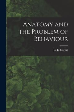 portada Anatomy and the Problem of Behaviour (in English)