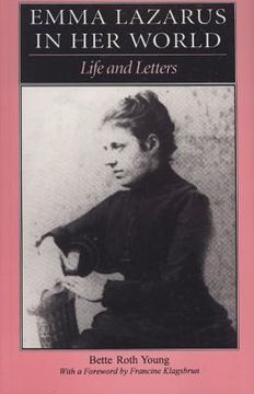 portada emma lazarus in her world: life and letters (in English)