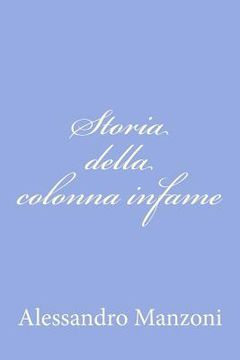 portada Storia della colonna infame (en Italiano)