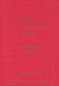 portada The Vrttivarttika or Commentary on the Functions of Words of Appaya Diksita (American Oriental)