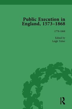 portada Public Execution in England, 1573-1868, Part II Vol 6 (in English)