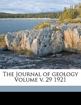 portada the journal of geology volume v. 29 1921