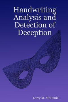 portada Handwriting Analysis and Detection of Deception (en Inglés)