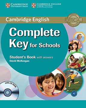 portada Complete key for Schools Student's Book With Answers With Cd-Rom (in English)