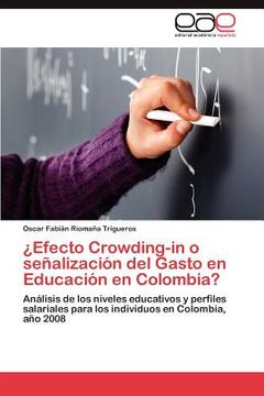 portada efecto crowding-in o se alizaci n del gasto en educaci n en colombia?