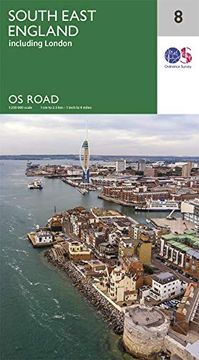 portada South East England (os Road Map) (in English)