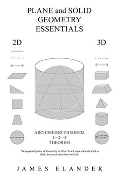 portada Plane and Solid Geometry Essentials (in English)
