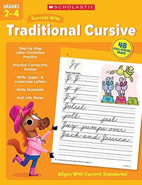 portada Scholastic Success with Traditional Cursive Grades 2-4 Workbook (in English)