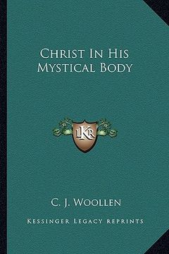 portada christ in his mystical body (en Inglés)