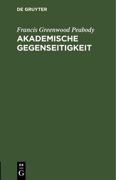 portada Akademische Gegenseitigkeit (in German)