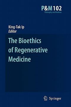 portada the bioethics of regenerative medicine (en Inglés)