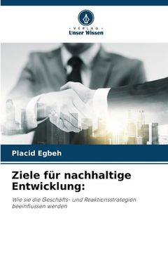 portada Ziele für nachhaltige Entwicklung (in German)