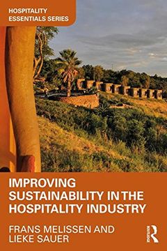 portada Improving Sustainability in the Hospitality Industry (Hospitality Essentials Series) (en Inglés)