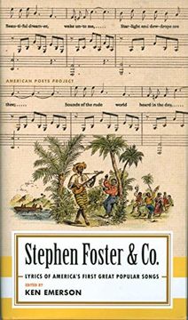portada Stephen Foster & Co. Lyrics of the First Great American Songwriters (American Poets Project) (en Inglés)