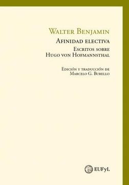 portada Afinidad Electiva Escritos Sobre Hugo von Hofmannsthal