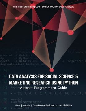 portada Data Analysis for Social Science & Marketing Research Using Python: A Non-Programmer'S Guide (en Inglés)