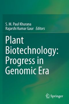 portada Plant Biotechnology: Progress in Genomic Era (en Inglés)